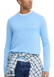 TOMMY JEANS SLIM ESSNTLS C-NECK SWEATER ΜΠΛΟΥΖΑ ΠΛΕΚΤΗ ΑΝΔΡΙΚΗ CIEL