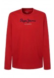 PEPE JEANS LONDON DROP 1 EGGO LONG T-SHIRT ΜΠΛΟΥΖΑ ΑΝΔΡΙΚΗ RED