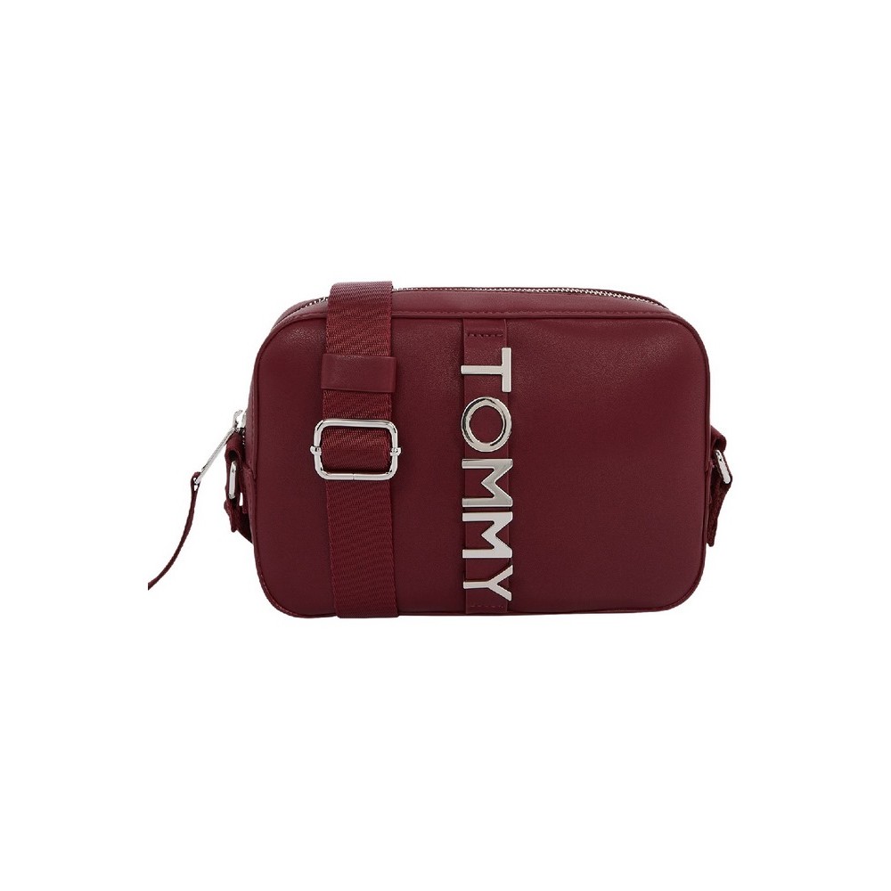 TOMMY JEANS CITY BOLD CAMERA BAG ΤΣΑΝΤΑ ΓΥΝΑΙΚΕΑ BORDEAUX