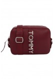 TOMMY JEANS CITY BOLD CAMERA BAG ΤΣΑΝΤΑ ΓΥΝΑΙΚΕΑ BORDEAUX