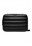 CALVIN KLEIN LINE QUILT CAMERA BAG BLACK