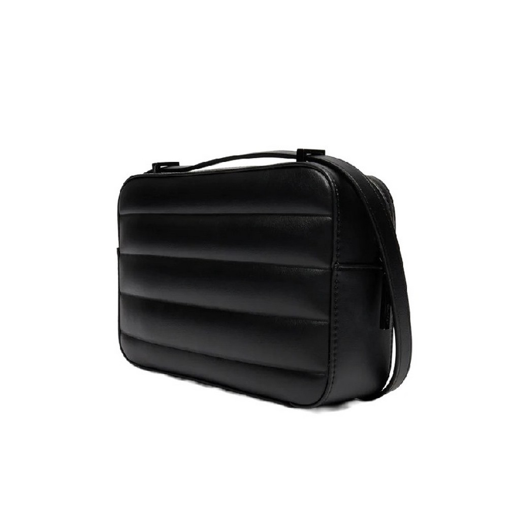 CALVIN KLEIN LINE QUILT CAMERA BAG BLACK