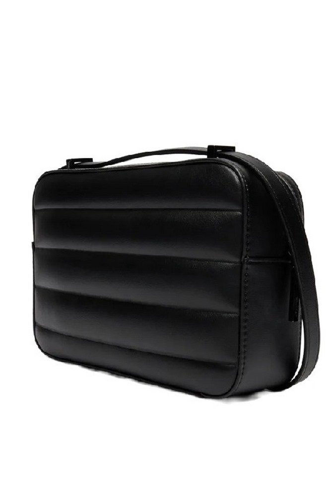 CALVIN KLEIN LINE QUILT CAMERA BAG BLACK