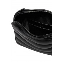 CALVIN KLEIN LINE QUILT CAMERA BAG BLACK