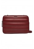 CALVIN KLEIN LINE QUILT CAMERA BAG RED