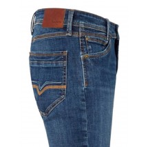 PEPE JEANS LONDON DROP 2 TAPERED JEANS SPIKE 32 ΠΑΝΤΕΛΟΝΙ ΑΝΔΡΙΚΟ BLUΕ DENIM