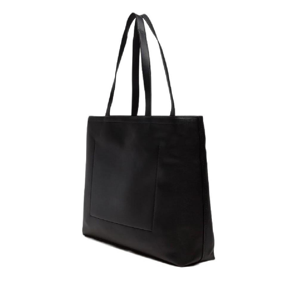 CALVIN KLEIN JEANS SCULPTED SLIM TOTE34 DEBOSS ΤΣΑΝΤΑ ΓΥΝΑΙΚΕΙΑ BLACK