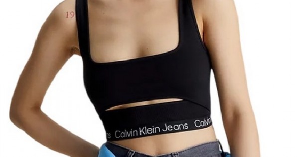 Bras CALVIN KLEIN JEANS Tape Strappy Milano Top Black