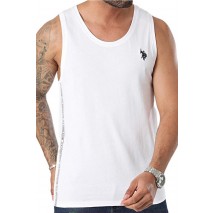 U.S POLO ASSN TECH 50313 CHPD ΜΠΛΟΥΖΑ ΑΜΑΝΙΚΗ ΑΝΔΡΙΚΗ WHITE