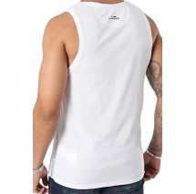 U.S POLO ASSN TECH 50313 CHPD ΜΠΛΟΥΖΑ ΑΜΑΝΙΚΗ ΑΝΔΡΙΚΗ WHITE