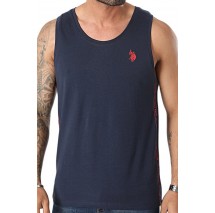 U.S POLO ASSN TECH 50313 CHPD ΜΠΛΟΥΖΑ ΑΜΑΝΙΚΗ ΑΝΔΡΙΚΗ NAVY