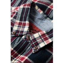 D2 OVIN L/S COTTON LUMBERJACK SHIRT ΠΟΥΚΑΜΙΣΟ ΑΝΔΡΙΚΟ NAVY