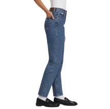 GUESS JEANS G06 MOM RIVERSIDE STR ΠΑΝΤΕΛΟΝΙ ΓΥΝΑΙΚΕΙΟ BLUΕ DENIM