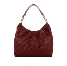 GUESS EDA LARGE HOBO ΤΣΑΝΤΑ ΓΥΝΑΙΚΕΙΑ BURGUNDY