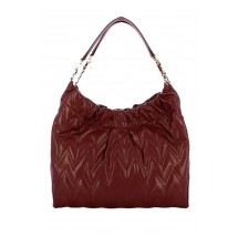 GUESS EDA LARGE HOBO ΤΣΑΝΤΑ ΓΥΝΑΙΚΕΙΑ BURGUNDY