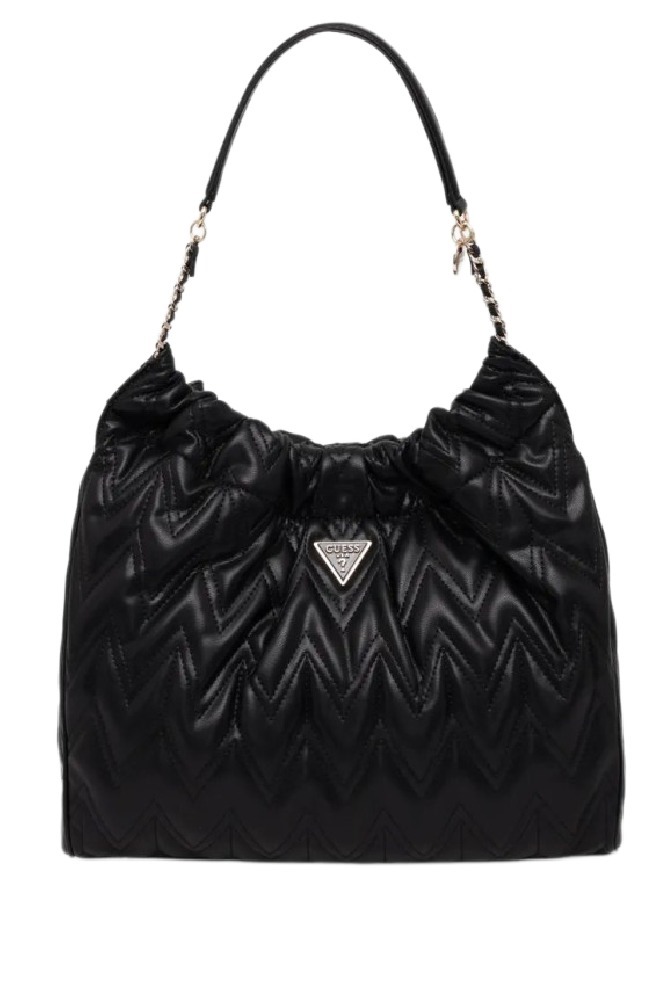 GUESS EDA LARGE HOBO ΤΣΑΝΤΑ ΓΥΝΑΙΚΕΙΑ BLACK