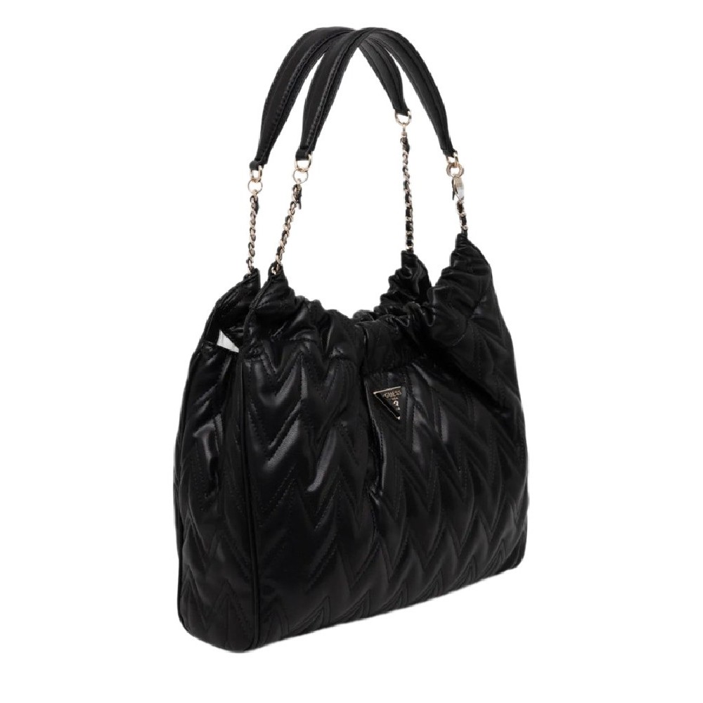 GUESS EDA LARGE HOBO ΤΣΑΝΤΑ ΓΥΝΑΙΚΕΙΑ BLACK