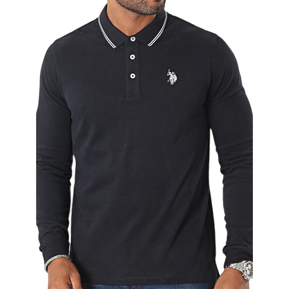 U.S.POLO ASSN KENE ΜΠΛΟΥΖΑ ΑΝΔΡΙΚΗ BLUE