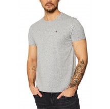 TOMMY JEANS XSLIM JERSEY TEE T-SHIRT ΜΠΛΟΥΖΑ ΑΝΔΡΙΚΗ GREY