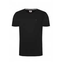 TOMMY HILFIGER TJM XSLIM JERSEY TEE T-SHIRT ΜΠΛΟΥΖΑ ΑΝΔΡΙΚΗ BLACK