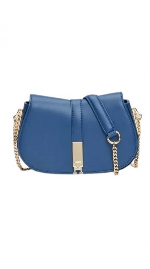 TOMMY HILFIGER TH HERITAGE CROSSOVER CHAIN ΤΣΑΝΤΑ ΓΥΝΑΙΚΕΙΑ BLUE