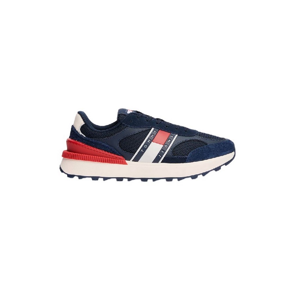 TOMMY JEANS TECHNICAL RUNNER ESS ΠΑΠΟΥΤΣΙ ΑΝΔΡΙΚΟ NAVY