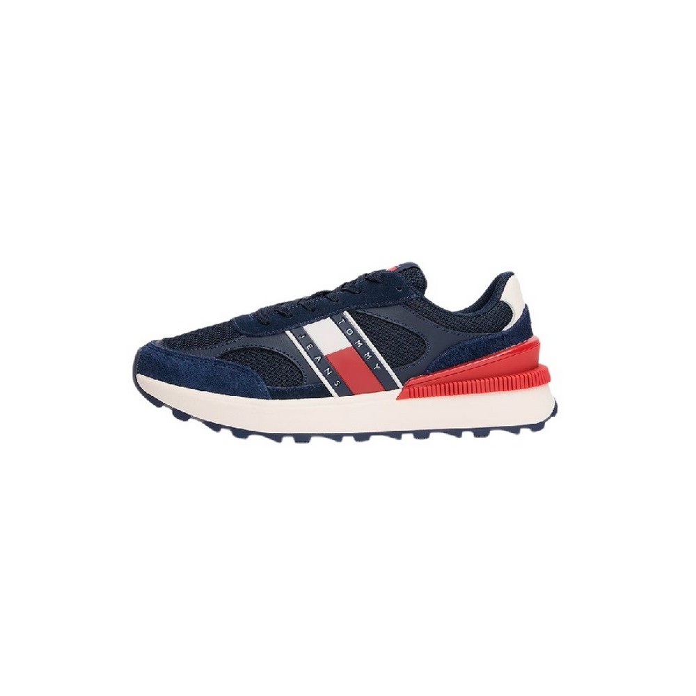 TOMMY JEANS TECHNICAL RUNNER ESS ΠΑΠΟΥΤΣΙ ΑΝΔΡΙΚΟ NAVY