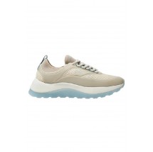 CALVIN KLEIN RUNNER LACE UP PEARL MIX ΠΑΠΟΥΤΣΙ ΓΥΝΑΙΚΕΙΟ ECRU