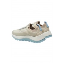 CALVIN KLEIN RUNNER LACE UP PEARL MIX ΠΑΠΟΥΤΣΙ ΓΥΝΑΙΚΕΙΟ ECRU