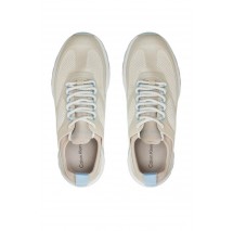 CALVIN KLEIN RUNNER LACE UP PEARL MIX ΠΑΠΟΥΤΣΙ ΓΥΝΑΙΚΕΙΟ ECRU