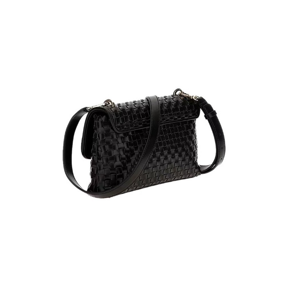 GUESS MAJKA CROSSBODY FLAP ΤΣΑΝΤΑ ΓΥΝΑΙΚΕΙΑ BLACK