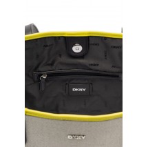 DKNY HALLIE TOTE HANDBAG R44ADI09 ΤΣΑΝΤΑ ΓΥΝΑΙΚΕΙΑ GREY