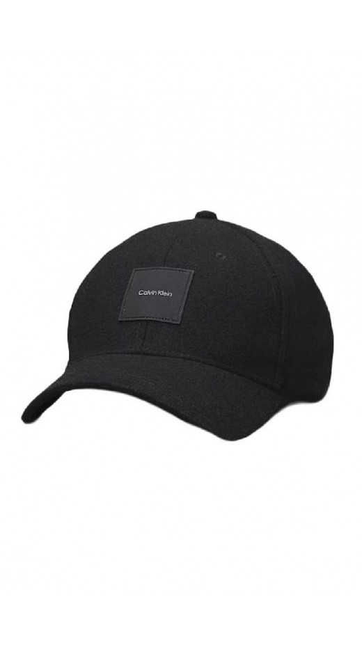 CALVIN KLEIN WOOL BB CAP ΚΑΠΕΛΟ ΑΝΔΡΙΚΟ BLACK