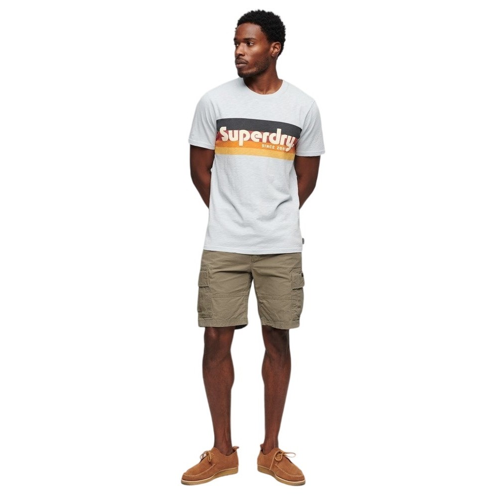 SUPERDRY HEAVY CARGO SHORT ΒΕΡΜΟΥΔΑ ΑΝΔΡΙΚΗ BEIGE