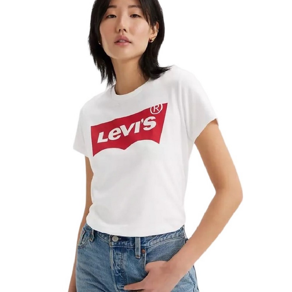 LEVIS THE PERFECT TEE 173690053 T-SHIRT ΜΠΛΟΥΖΑ ΓΥΝΑΙΚΕΙΑ WHITE