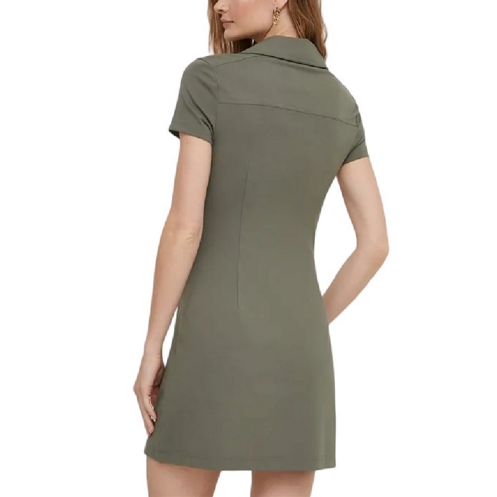 CALVIN KLEIN JEANS MILANO UTILITY DRESS ΦΟΡΕΜΑ ΓΥΝΑΙΚΕΙΟ OLIVE