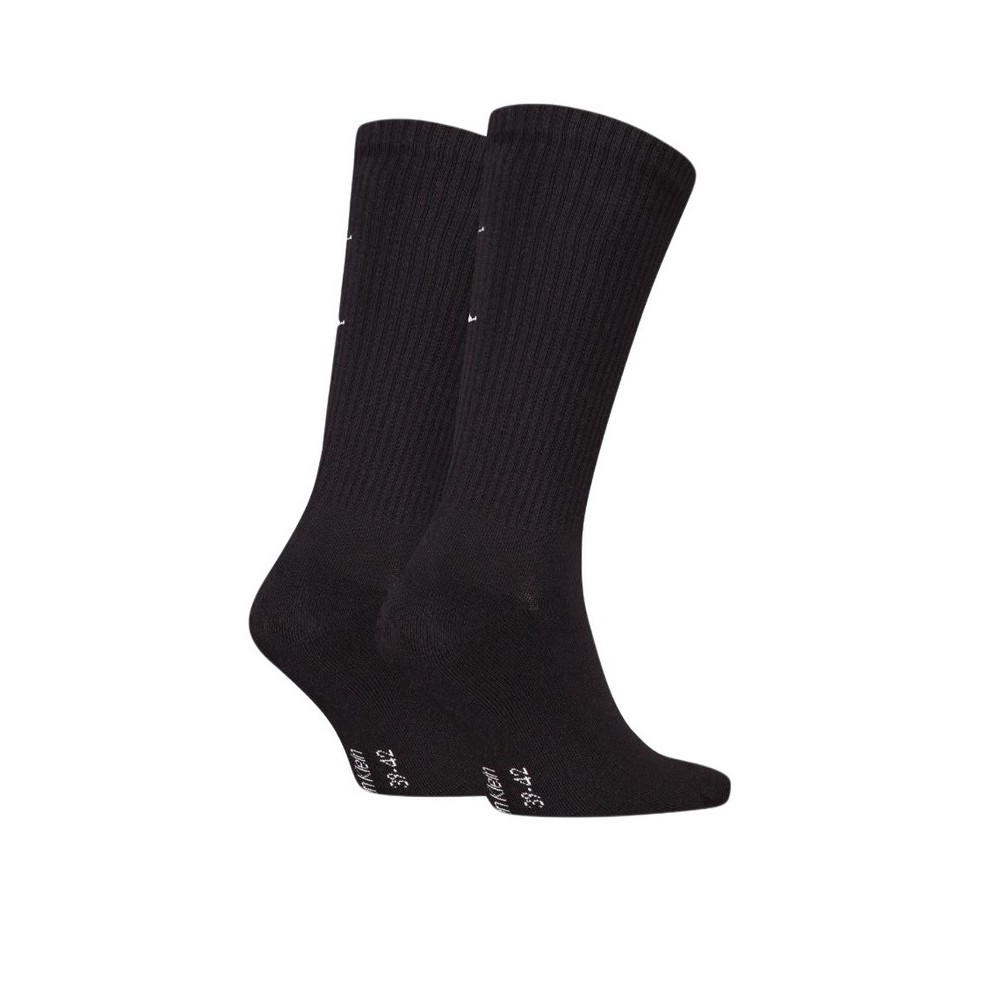 CALVIN KLEIN JEANS MEN SOCK 2P MONOGRAM ΚΑΛΤΣΕΣ ΑΝΔΡΙΚΕΣ BLACK