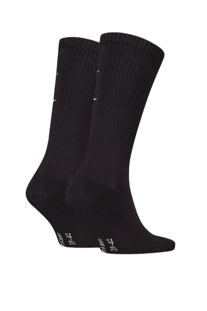 CALVIN KLEIN JEANS MEN SOCK 2P MONOGRAM ΚΑΛΤΣΕΣ ΑΝΔΡΙΚΕΣ BLACK