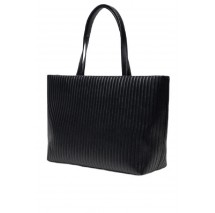 CALVIN KLEIN MINI LINE QUILT MEDIUM SHOPPER ΤΣΑΝΤΑ ΓΥΝΑΙΚΕΙΑ BLACK