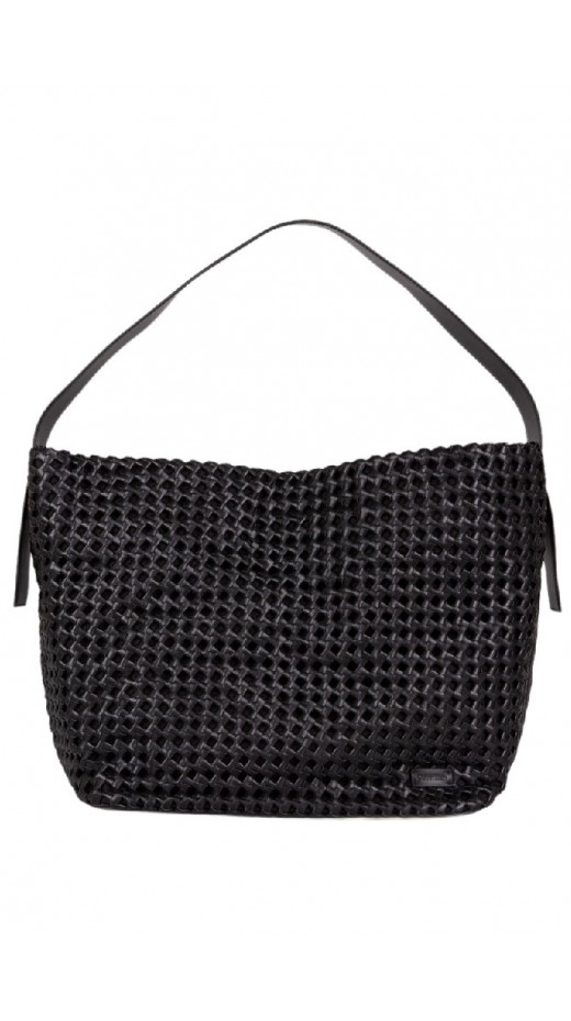 CALVIN KLEIN BRAIDED LARGE SHOPPER ΤΣΑΝΤΑ ΓΥΝΑΙΚΕΙΑ BLACK