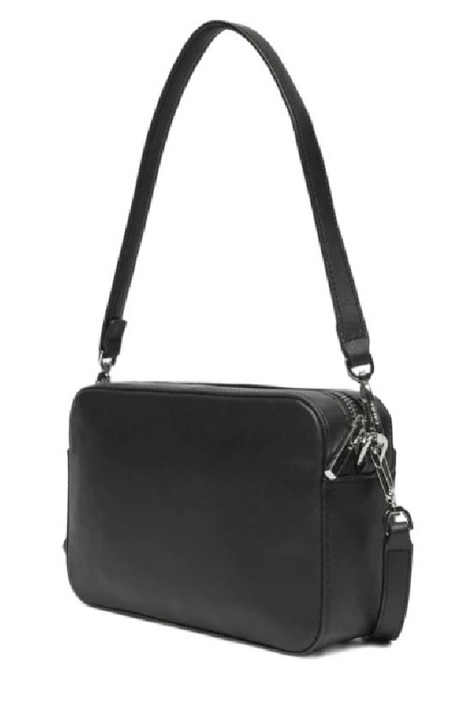 CALVIN KLEIN DIAMOND QUILT CAMERA BAG W/PKT ΤΣΑΝΤΑ ΓΥΝΑΙΚΕΙΑ BLACK