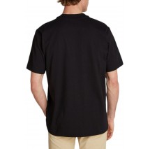 CALVIN KLEIN JEANS CK APPLIQUE TEE T-SHIRT ΜΠΛΟΥΖΑ ΑΝΔΡΙΚΗ BLACK