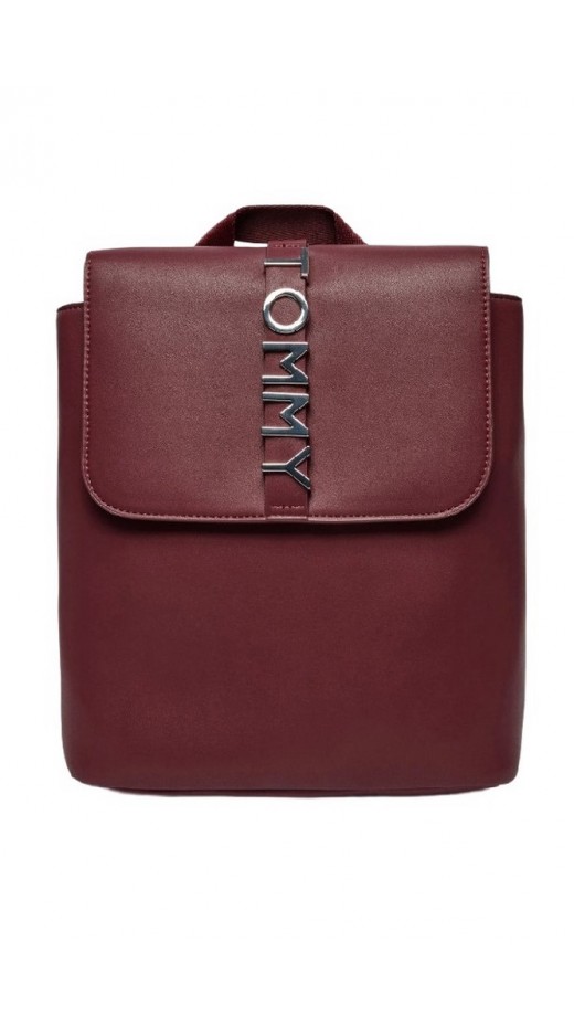 TOMMY JEANS CITY BOLD BACKPACK ΤΣΑΝΤΑ ΓΥΝΑΙΚΕΙΑ BORDEAUX