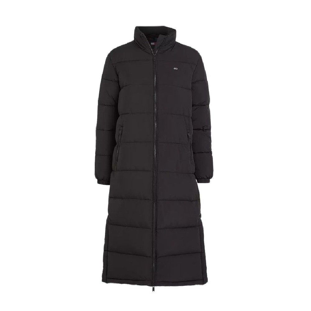 TOMMY JEANS MAXI ESSENTIAL PUFFER ΜΠΟΥΦΑΝ ΓΥΝΑΙΚΕΙΟ BLACK