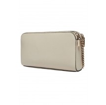 GUESS DARYNA STATUS CROSSBODY ΤΣΑΝΤΑ ΓΥΝΑΙΚΕΙΑ ECRU