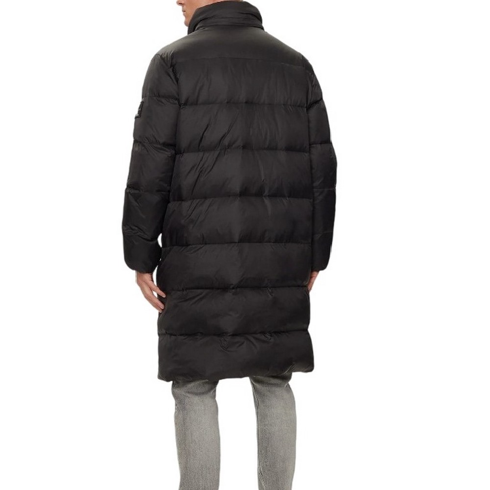 CALVIN KLEIN JEANS ESSENTIALS DOWN LONG PARKA ΜΠΟΥΦΑΝ ΑΝΔΡΙΚΟ BLACK