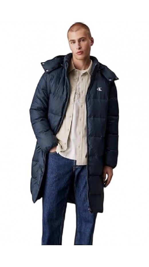 CALVIN KLEIN JEANS ESSENTIALS DOWN LONG PARKA ΜΠΟΥΦΑΝ ΑΝΔΡΙΚΟ INK