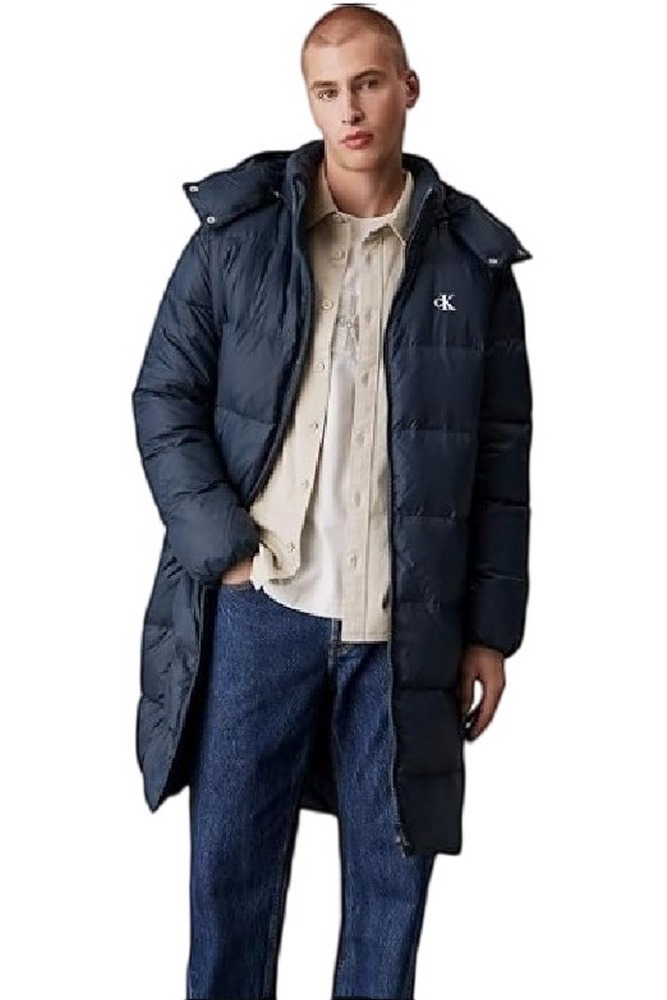 CALVIN KLEIN JEANS ESSENTIALS DOWN LONG PARKA ΜΠΟΥΦΑΝ ΑΝΔΡΙΚΟ INK