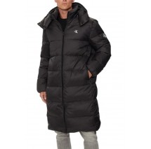 CALVIN KLEIN JEANS ESSENTIALS DOWN LONG PARKA ΜΠΟΥΦΑΝ ΑΝΔΡΙΚΟ BLACK