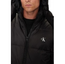 CALVIN KLEIN JEANS ESSENTIALS DOWN LONG PARKA ΜΠΟΥΦΑΝ ΑΝΔΡΙΚΟ BLACK